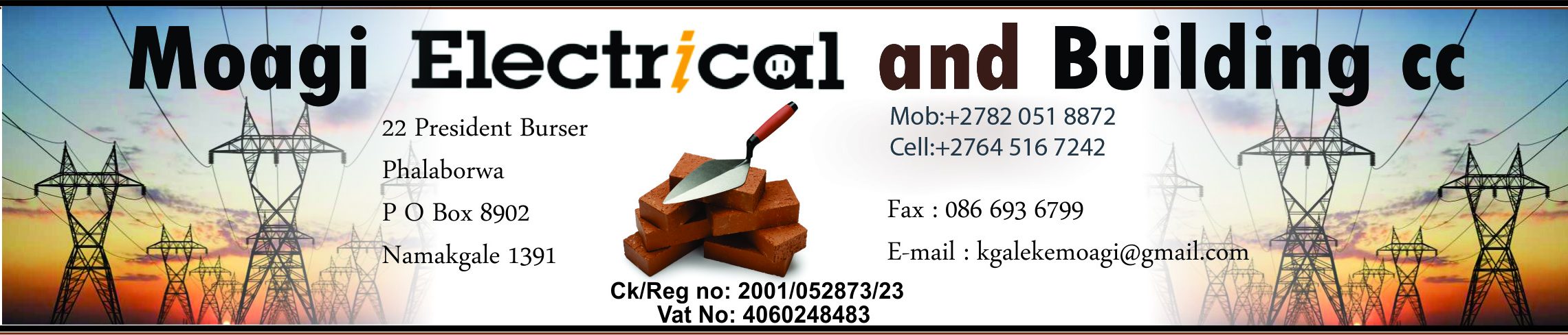 MOAGI ELECTRICAL AND BUILDING